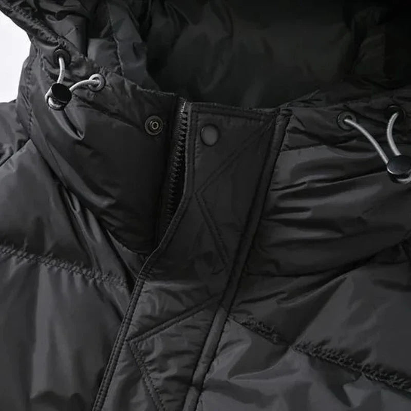 Doudoune randonnée hiver pour homme avec serrage capuche