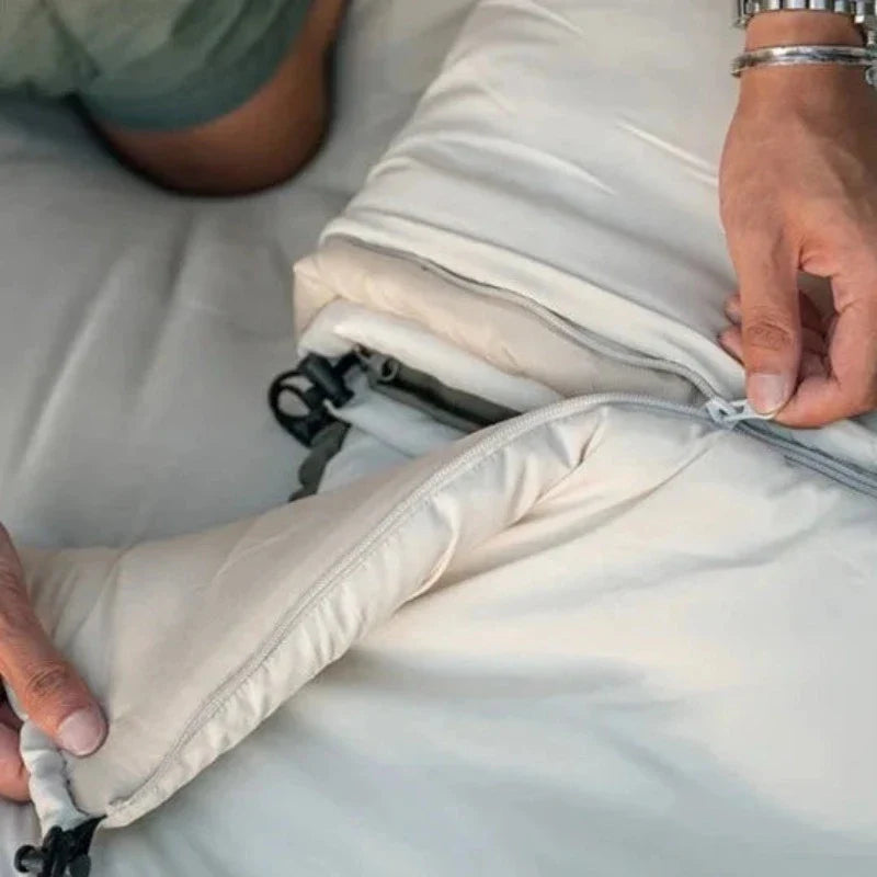 Sac de couchage à capuche randonnée 3 saisons