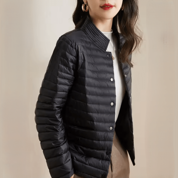 Doudoune Randonnée Femme Noire
