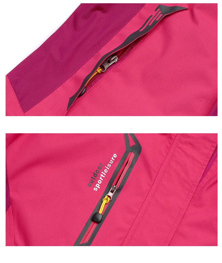 Veste Randonnée Femme Déperlante et Coupe-Vent - RainVenture - Esprit Rando