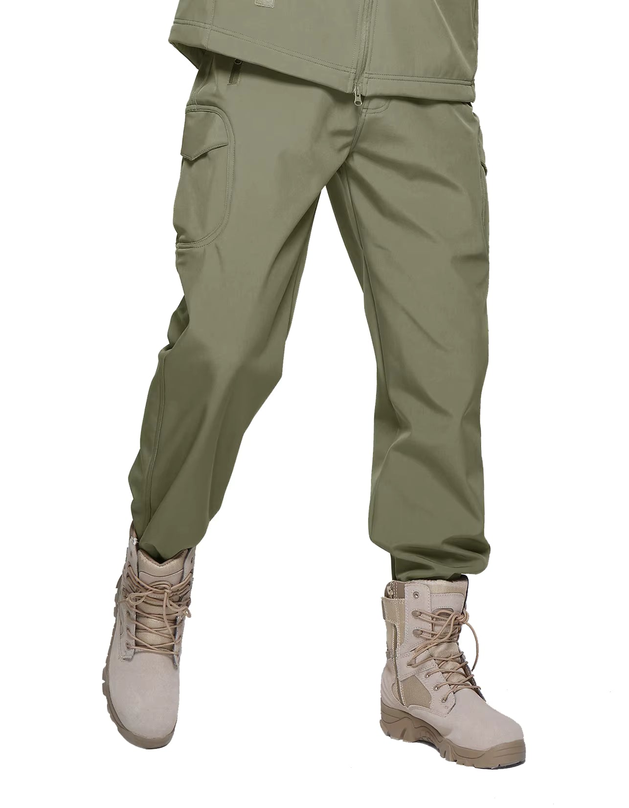 Pantalon Randonnée Homme Softshell Imperméable Doublure Polaire - WinTrail - Esprit Rando