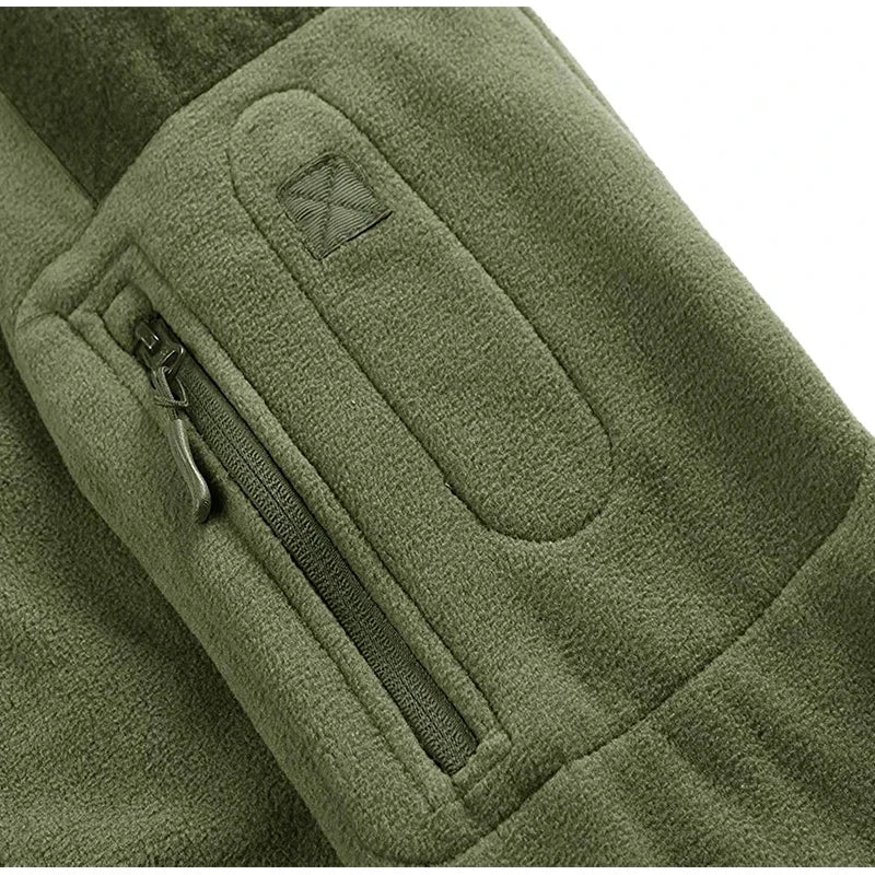 Polaire Verte Homme