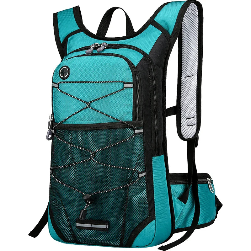 Sac à dos randonnée 13L étanche pour vélo vert