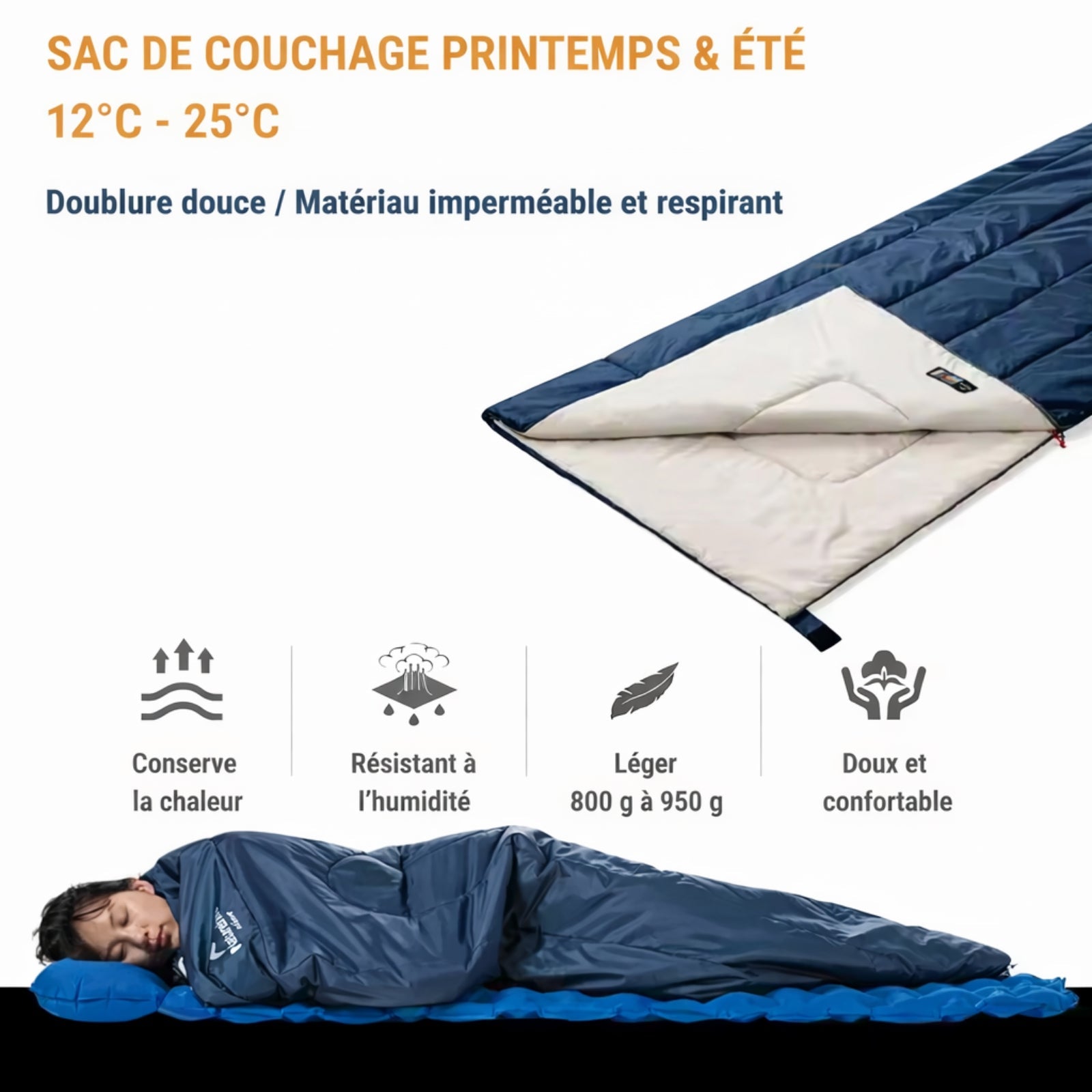 Sac De Couchage 2 Saisons