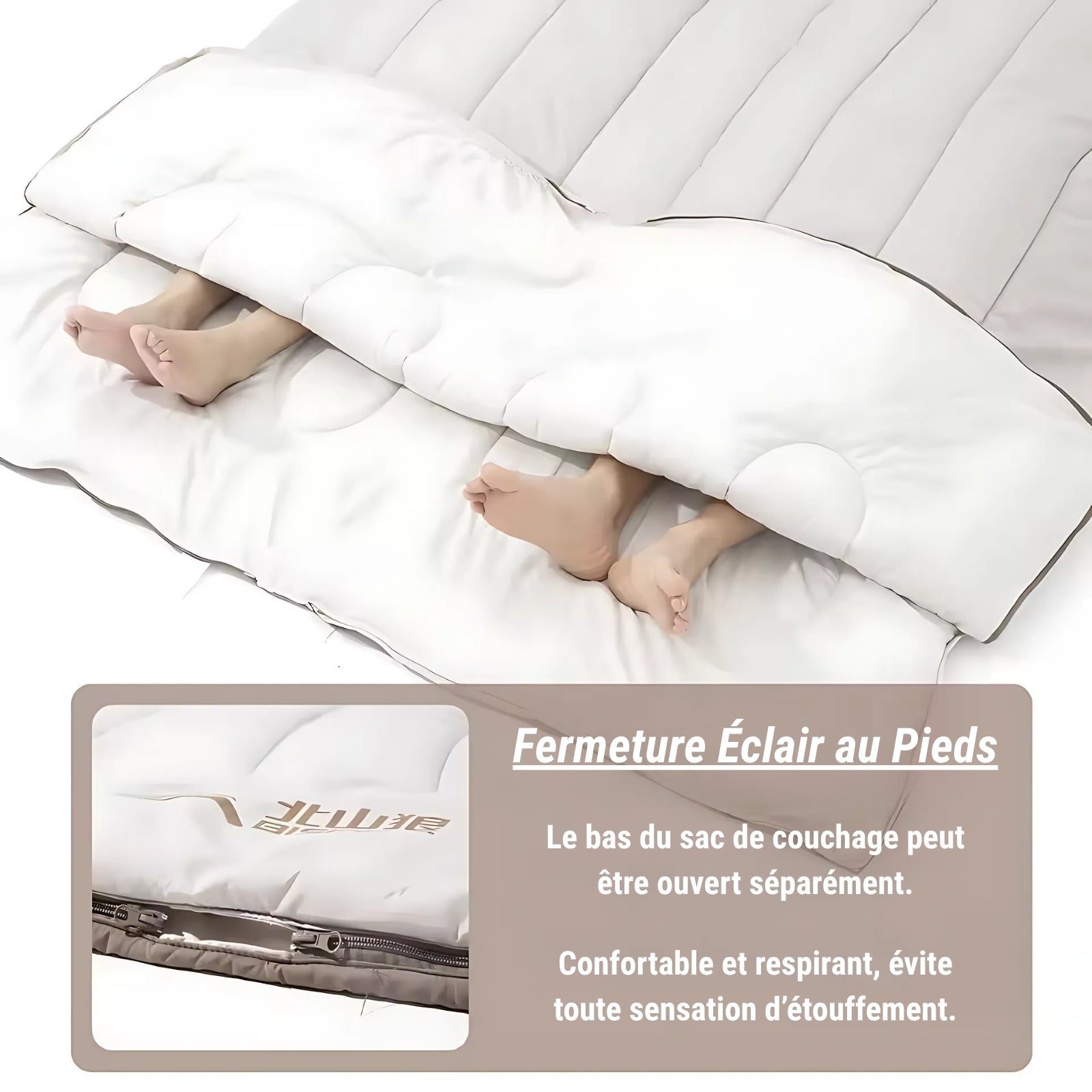 Sac De Couchage Rectangulaire Jumelable