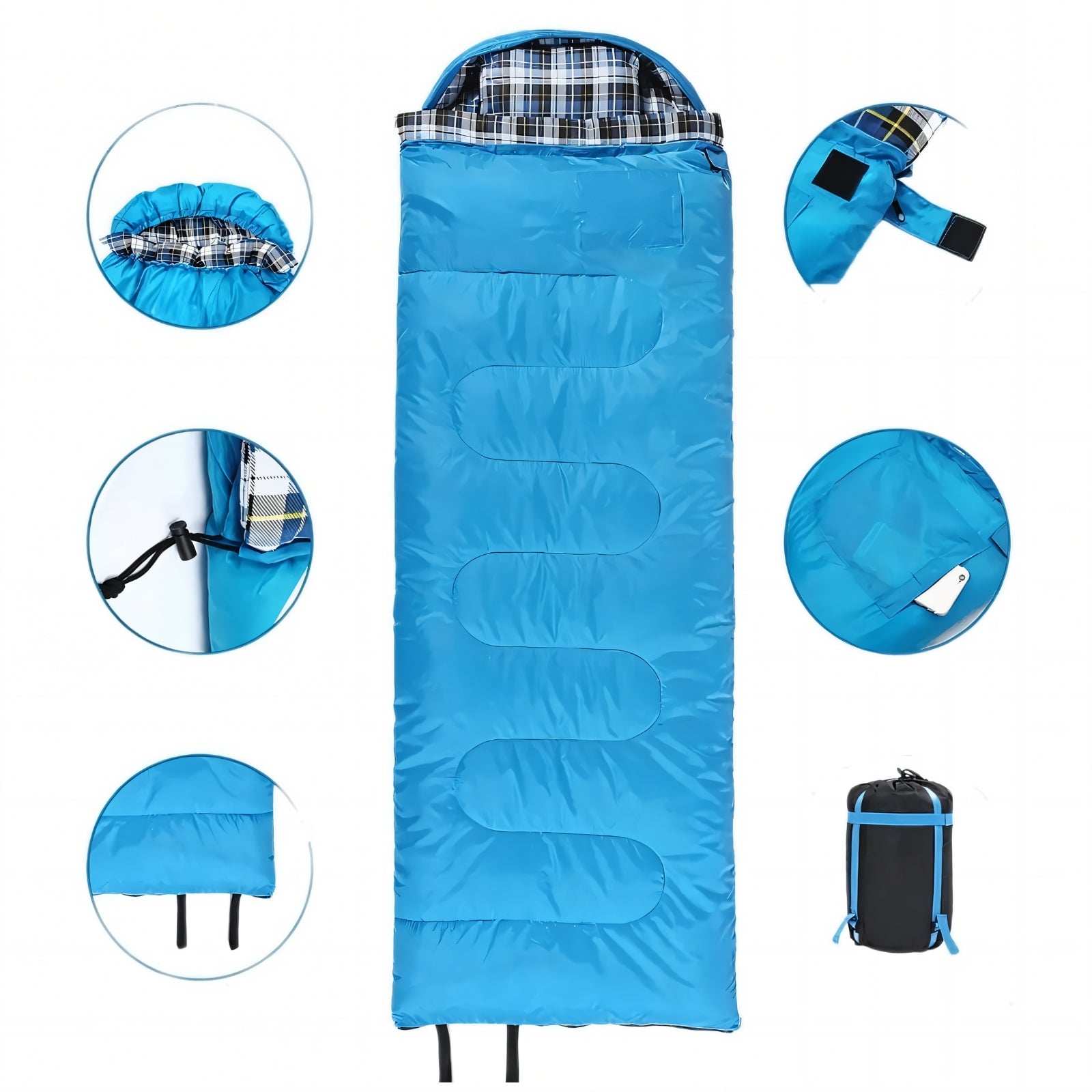 Sac De Couchage Oreiller Intégré
