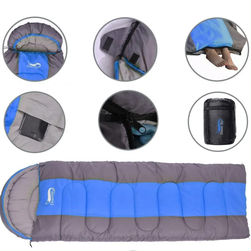 Sac de Couchage Ultra-Léger et Étanche pour Été et Printemps