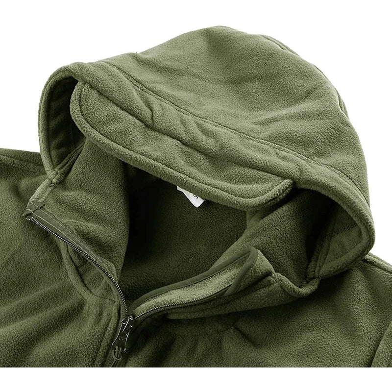 Polaire Verte Homme