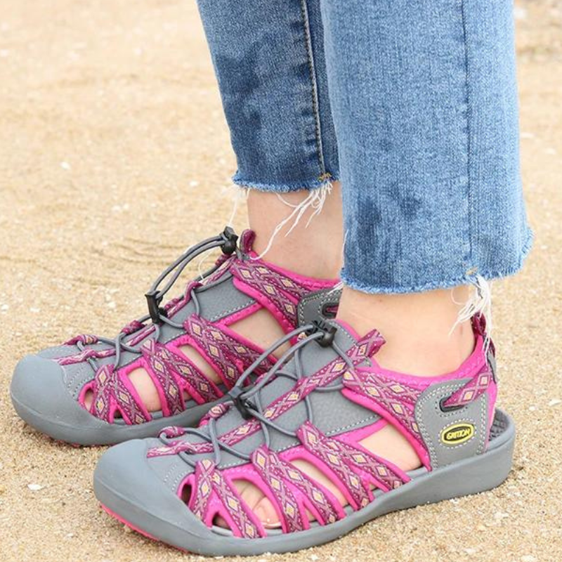 Sandales de Randonnée Femme avec Amorti Talon en EVA