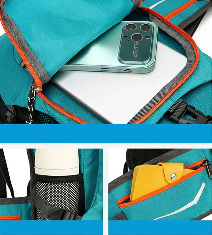 Sac de Randonnée 25L Léger Compatible Poche à Eau et Bande Réfléchissante - RidgeLite 25 - Esprit Rando