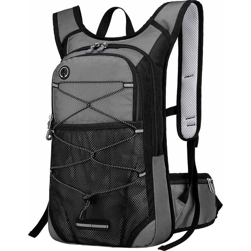 Sac à dos randonnée 13L étanche pour vélo gris