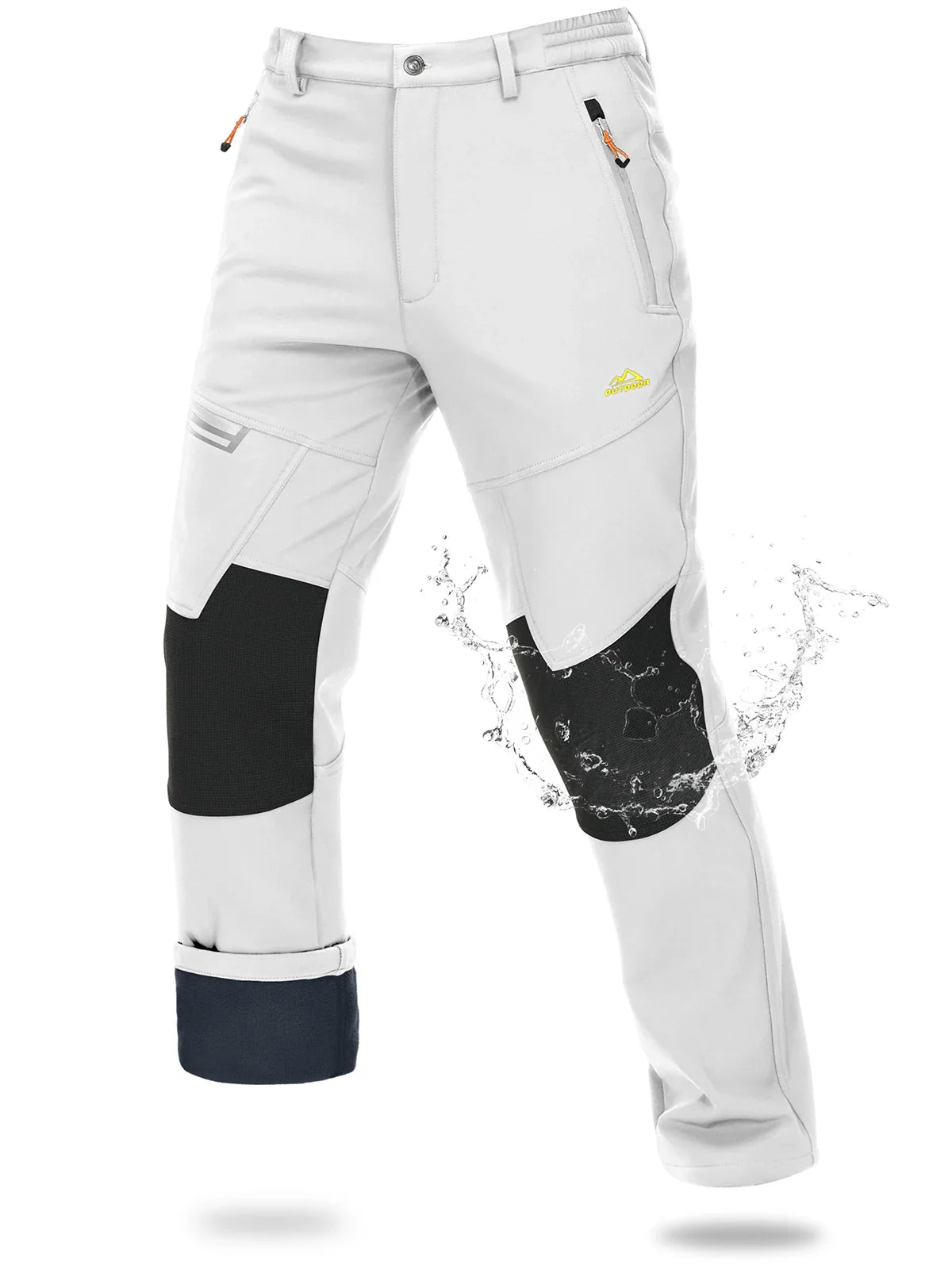 Pantalon Randonnée Homme Softshell Imperméable – Chaleur & Protection Outdoor - ThermoFlex - Esprit Rando