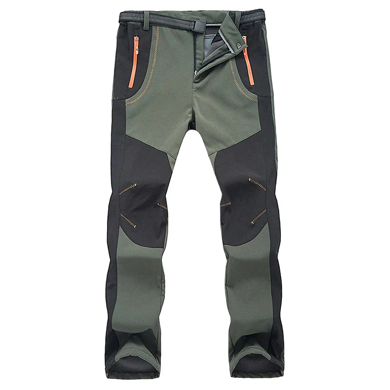 Pantalon Randonnée Homme Imperméable Softshell Doublé Polaire – SnowPeak - Esprit Rando