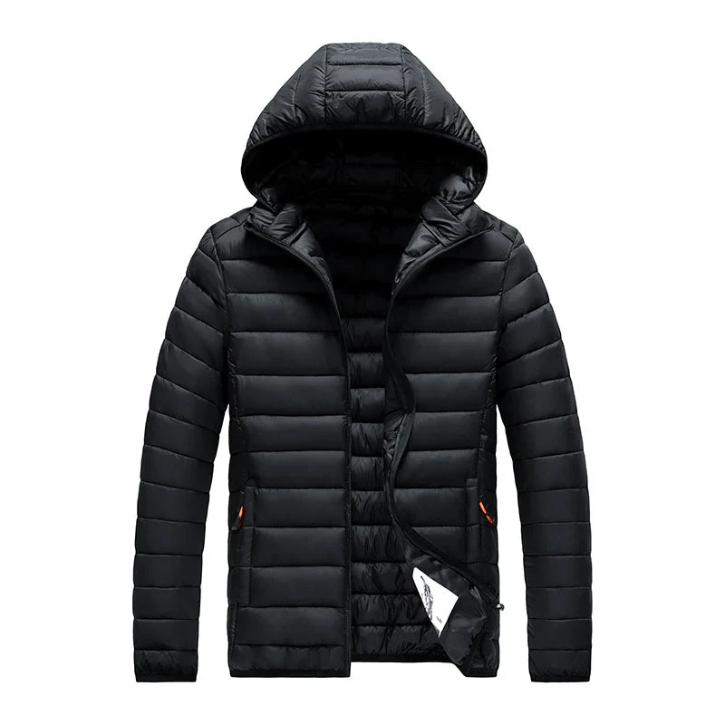 Doudoune randonnée automne hiver pour homme noir