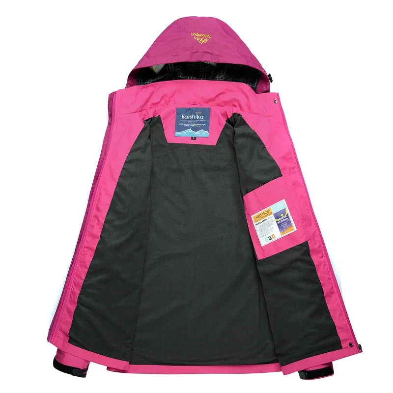 Veste Randonnée Femme Déperlante et Coupe-Vent - RainVenture - Esprit Rando