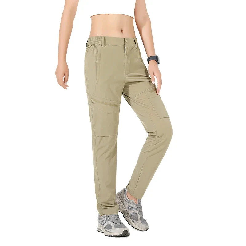 Pantalon de randonnée cargo imperméable pour femme
