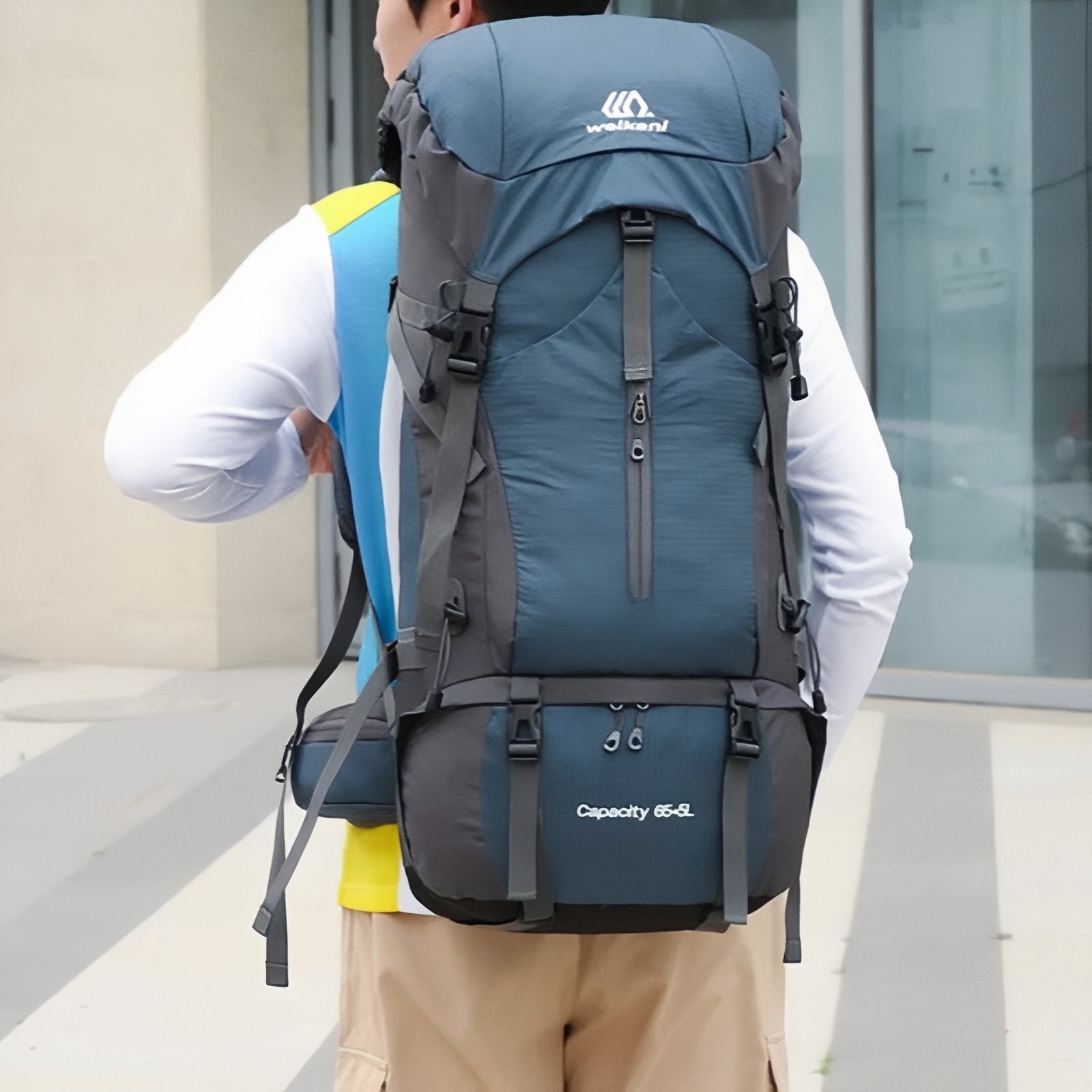 Sac de Randonnée Bleu