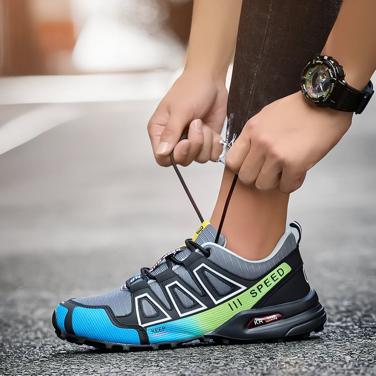 Chaussure Randonnée Ville Homme 5