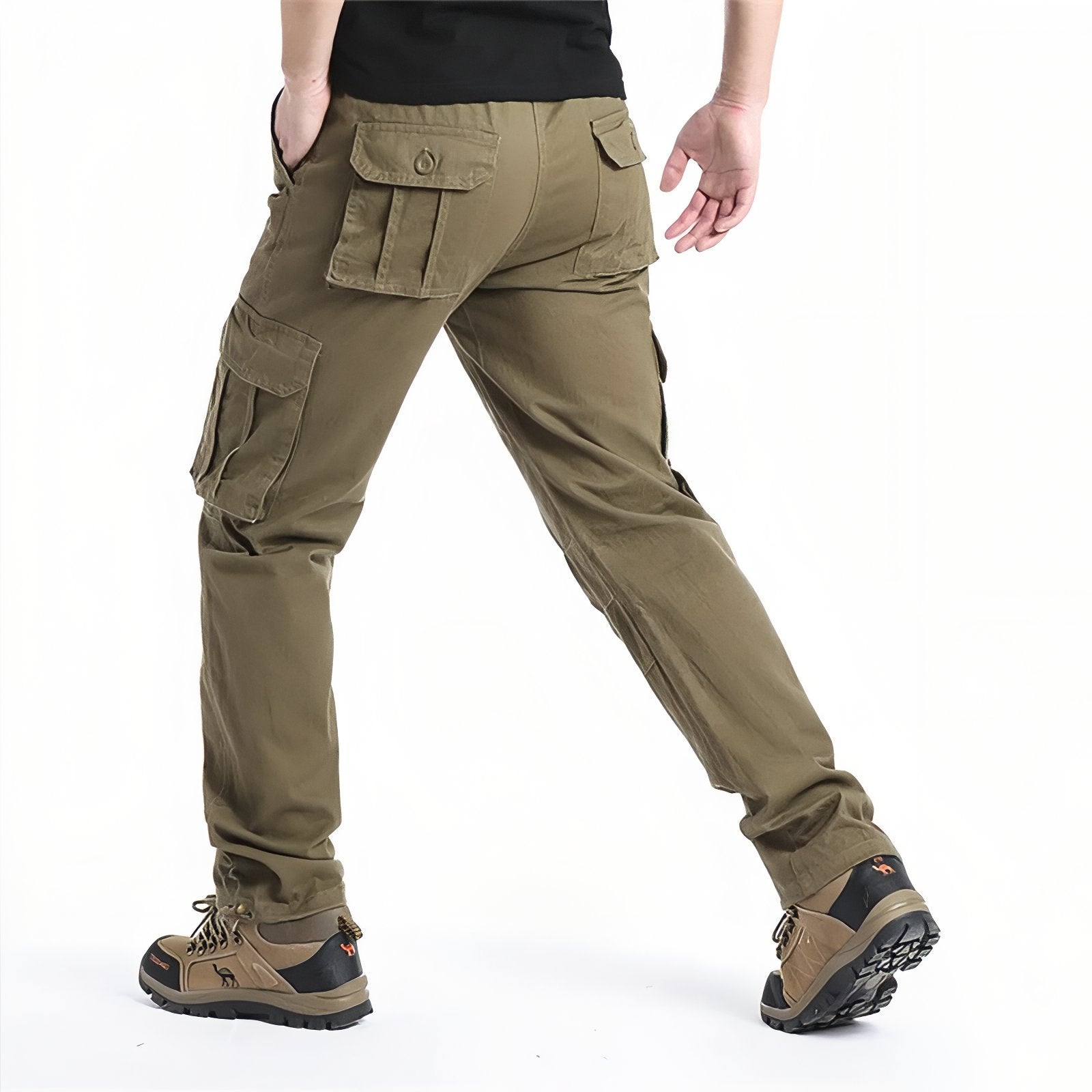 Pantalon Randonnée Coton Homme