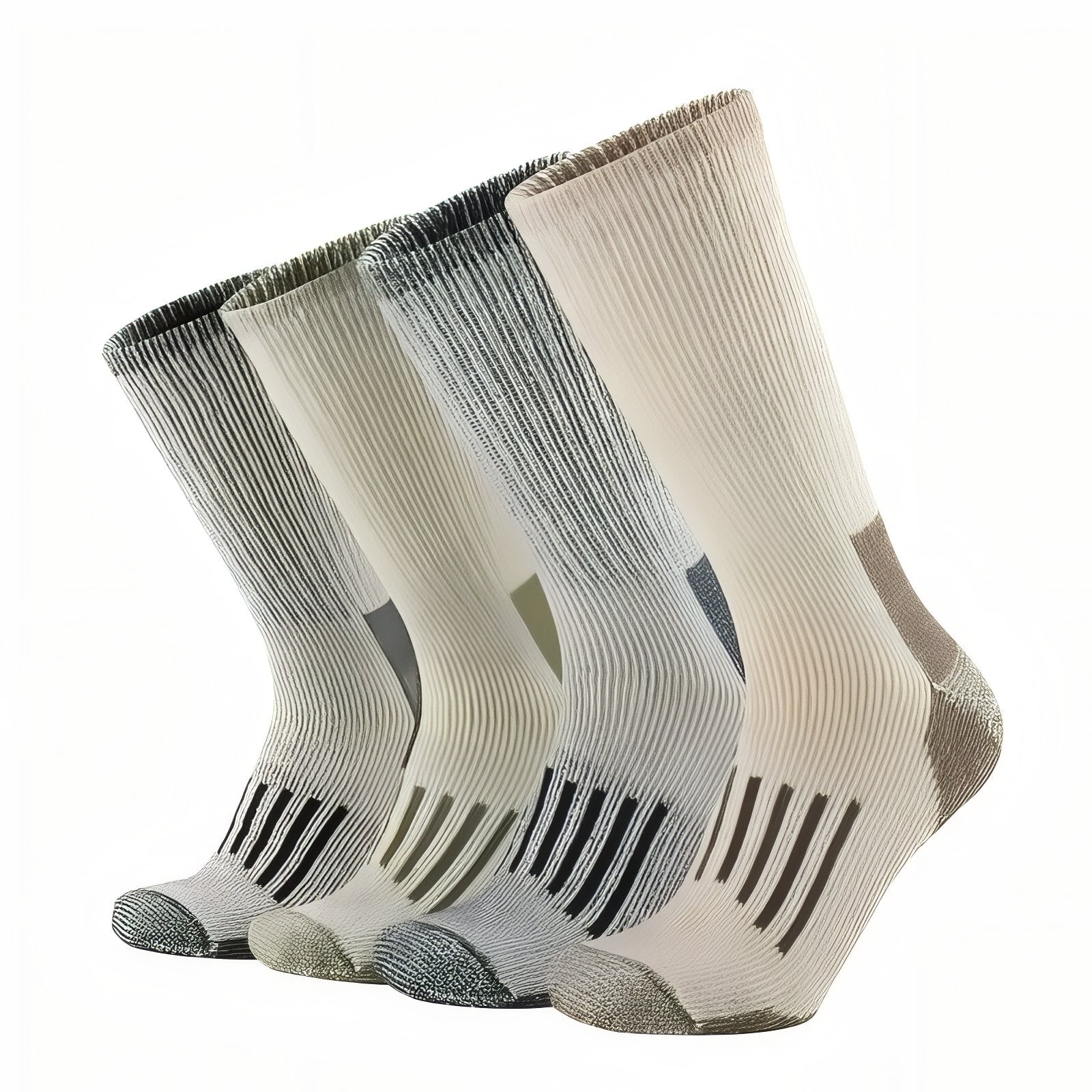 Chaussette De Randonnée Femme Beige