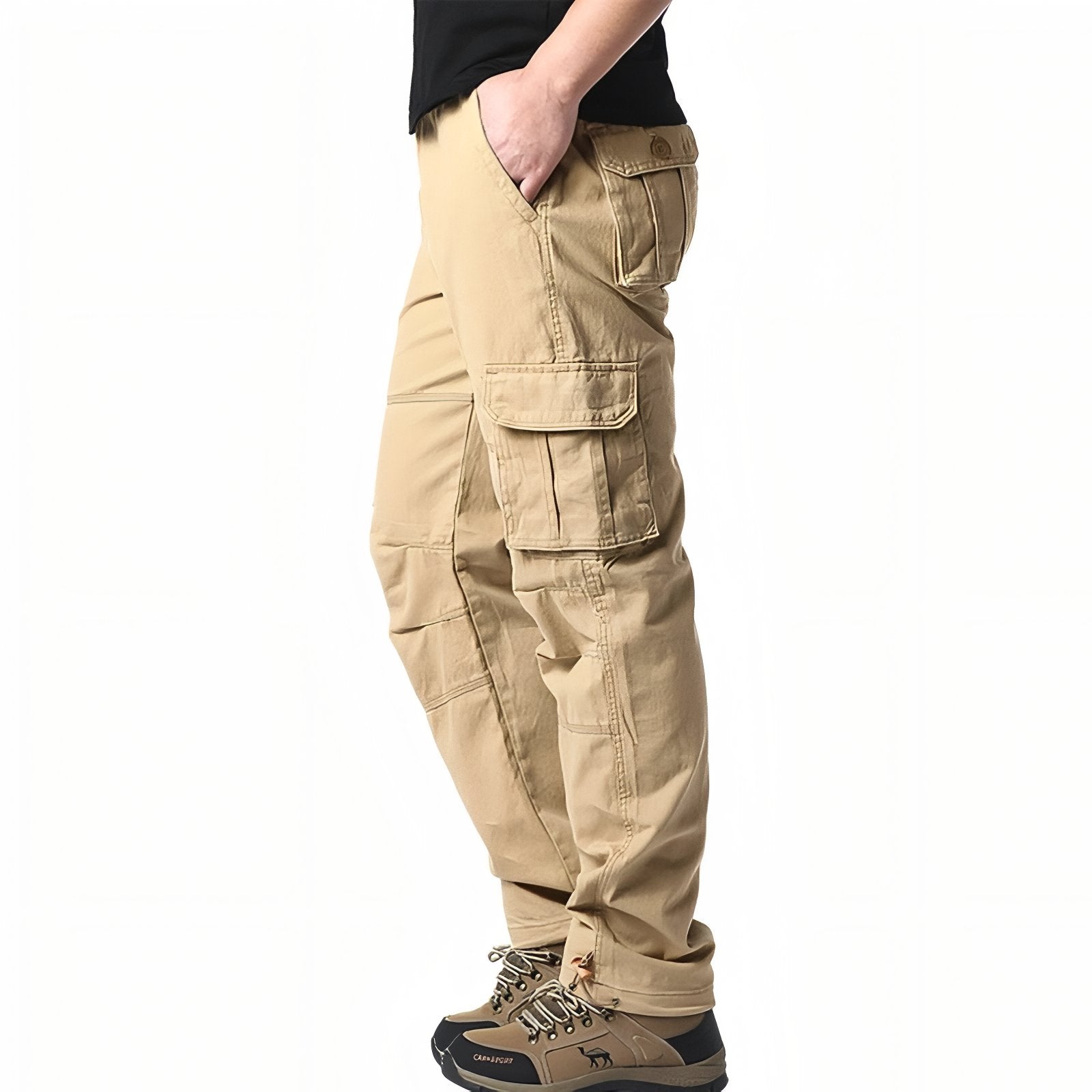 Pantalon Randonnée Coton Homme