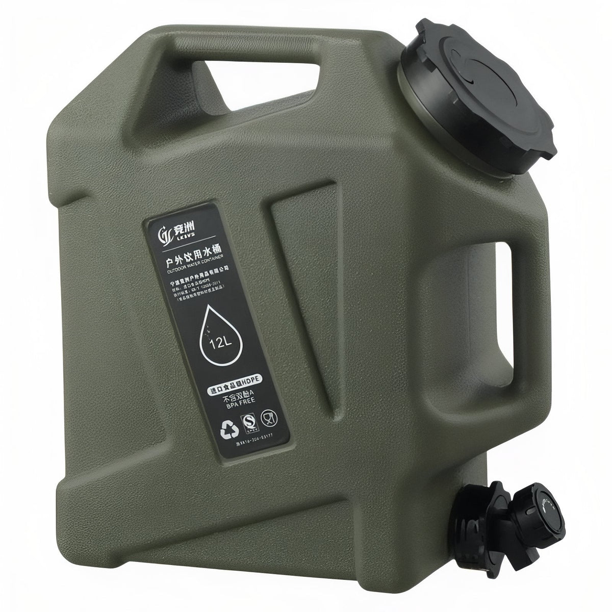 Jerrican Eau Camping 12L 12