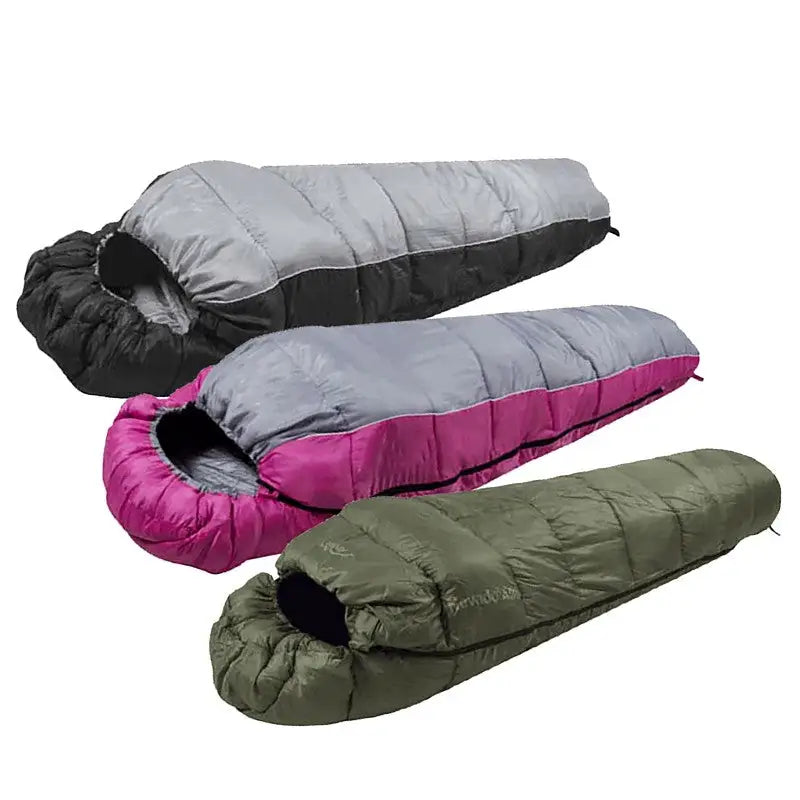 Sac De Couchage Rose Et Gris