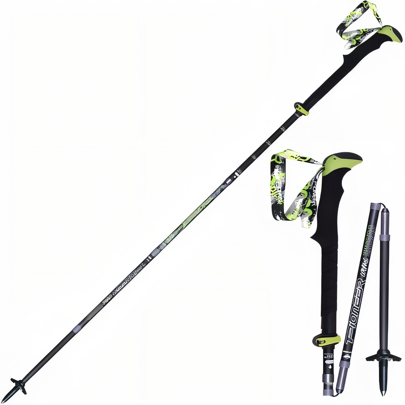 Batons De Randonnée Carbone 2 Brins