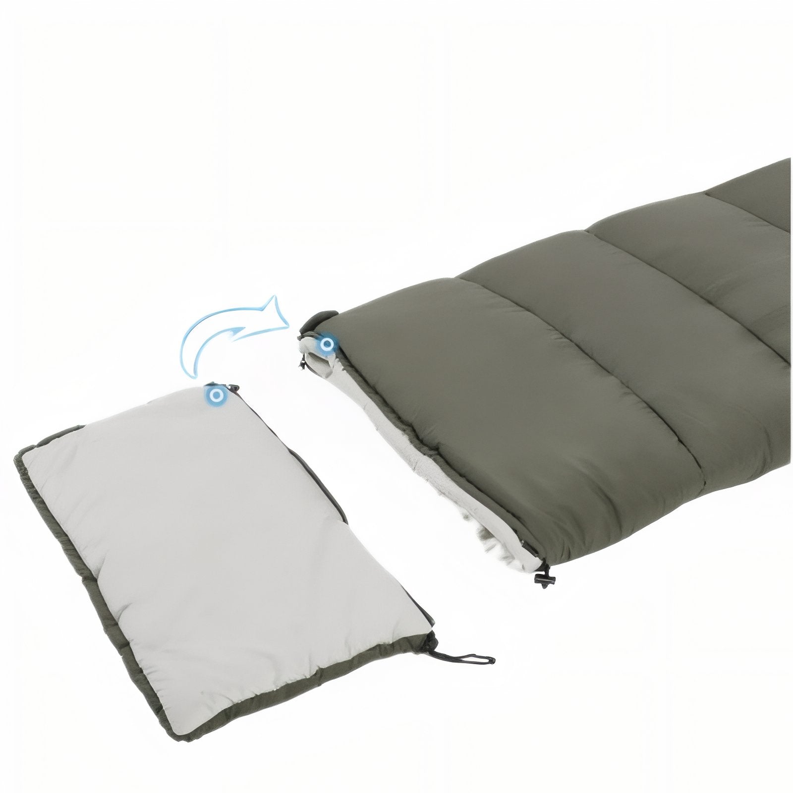 Sac De Couchage Rectangulaire 2 Personnes