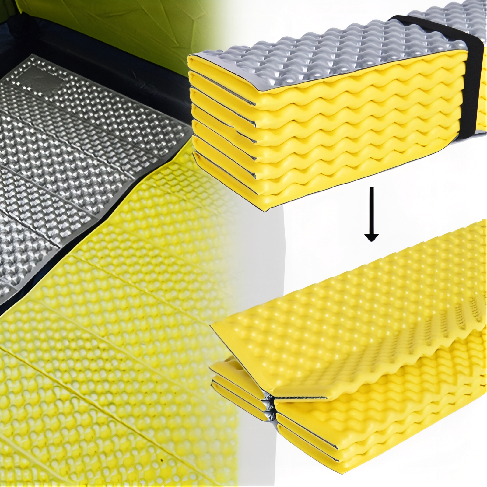 Matelas Mousse Alvéolée Randonnée