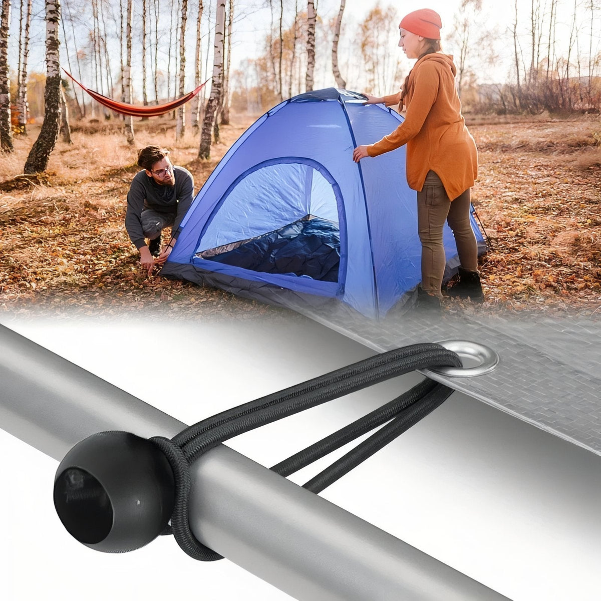 Tendeur Élastique À Boule Pour Tente
