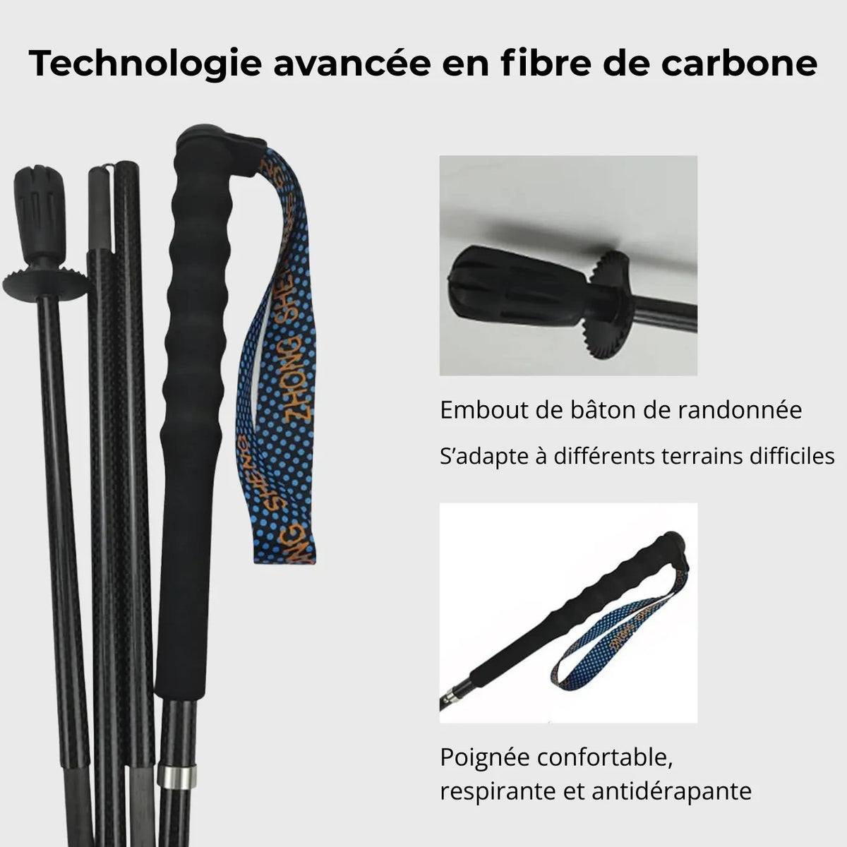 Baton De Randonnée En Bambou 5