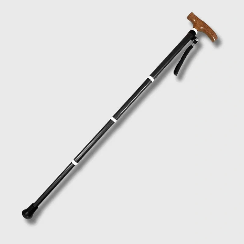 Baton De Randonnée En Bois Avec Pointe 1