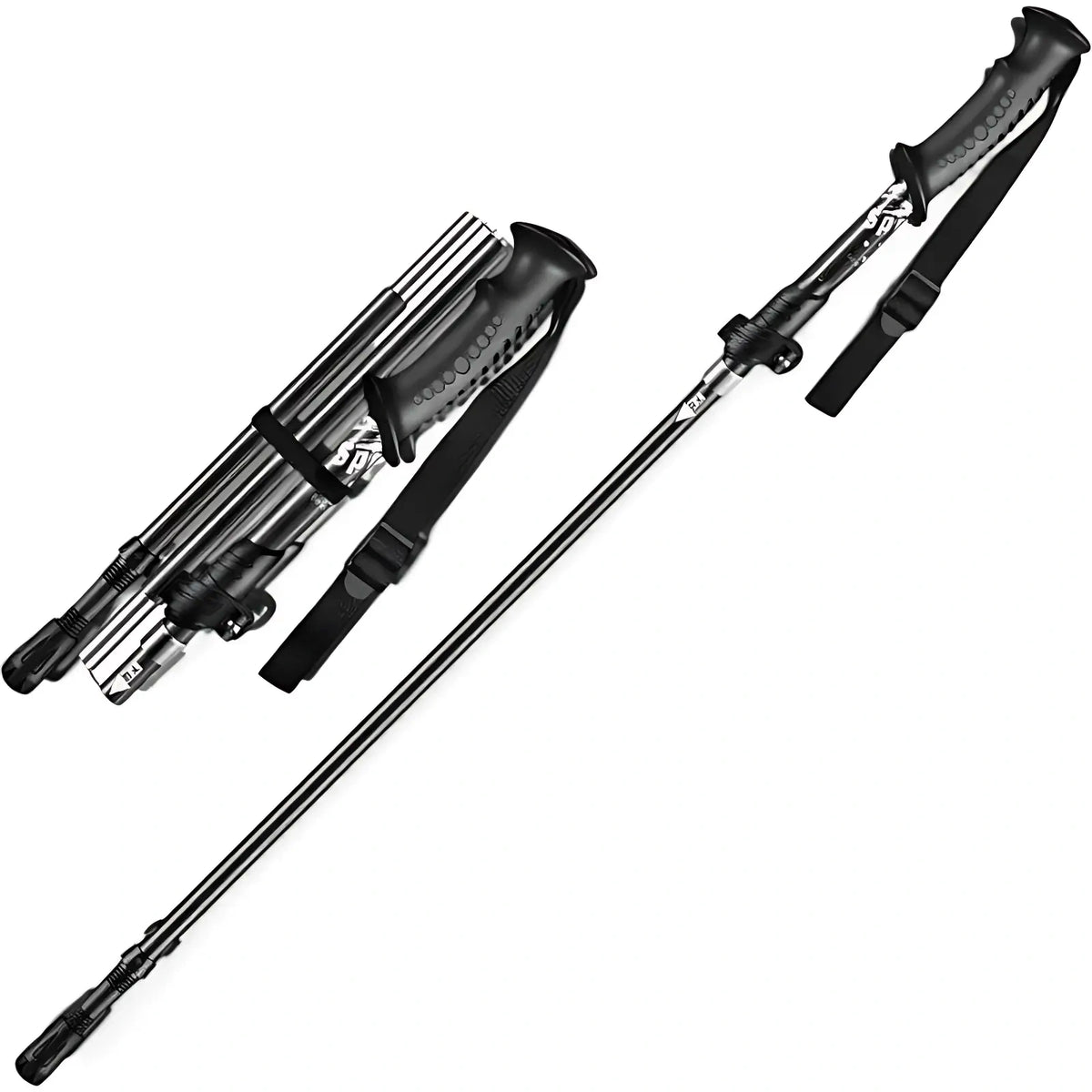 Baton De Randonnée Pliable 4 Brins 16