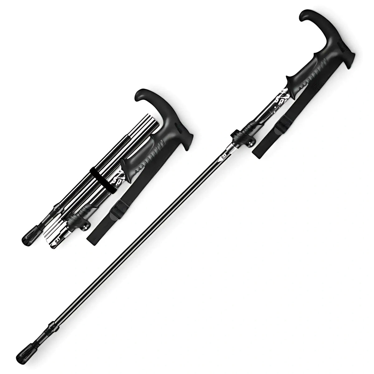 Baton De Randonnée Pliable 4 Brins 18