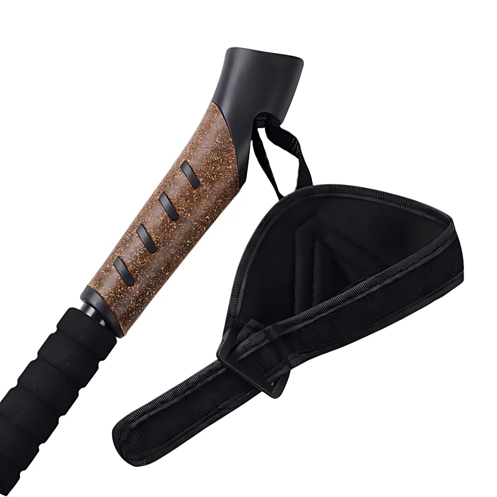 Baton De Randonnée Bois Sculpté