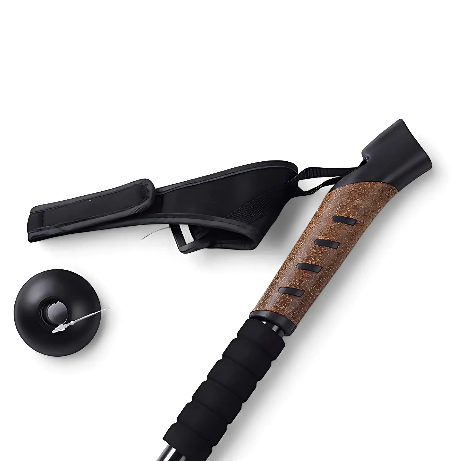 Baton De Randonnée Bois Sculpté