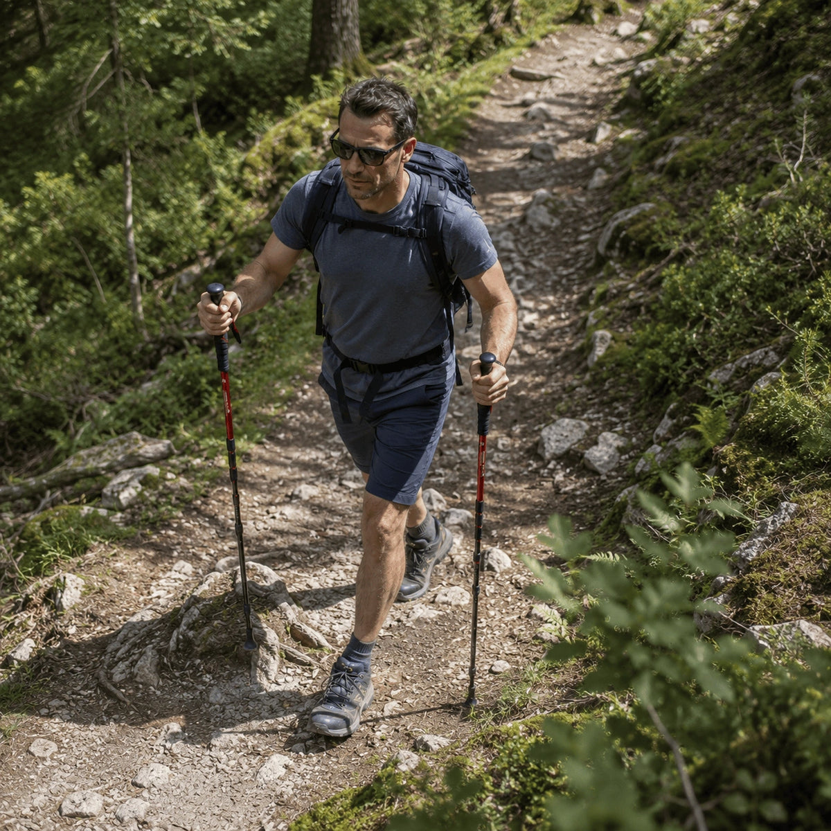 Baton Randonnée Avec Amortisseur 7