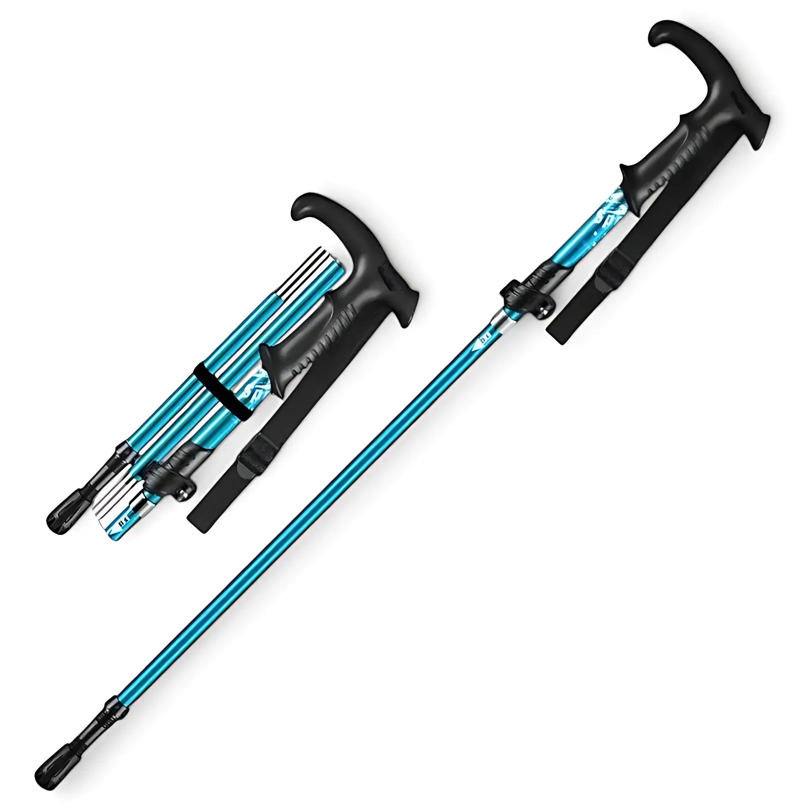 Baton De Randonnée Pliable 4 Brins