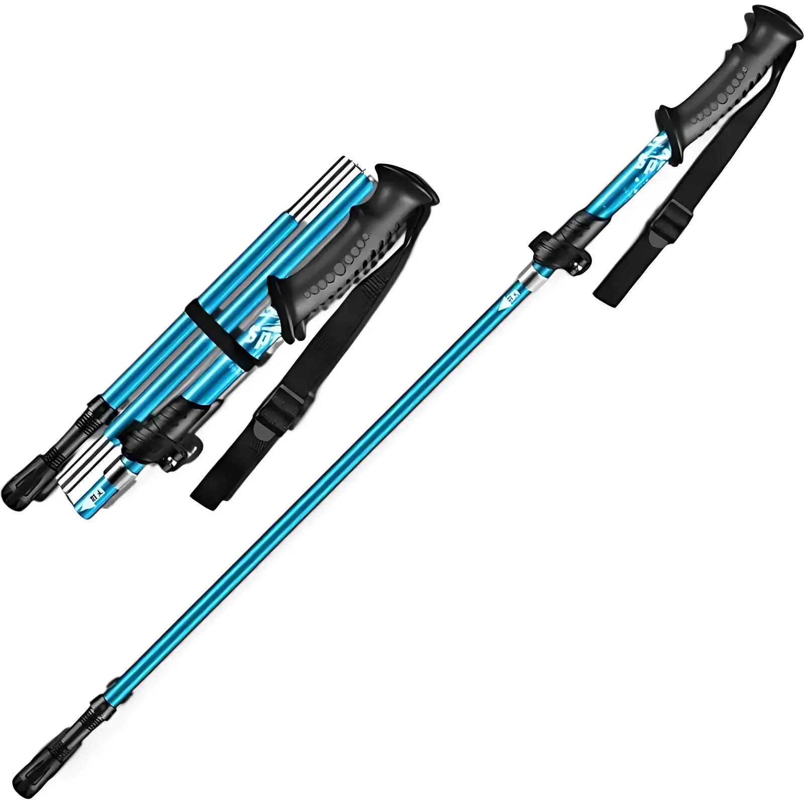 Baton De Randonnée Pliable 4 Brins