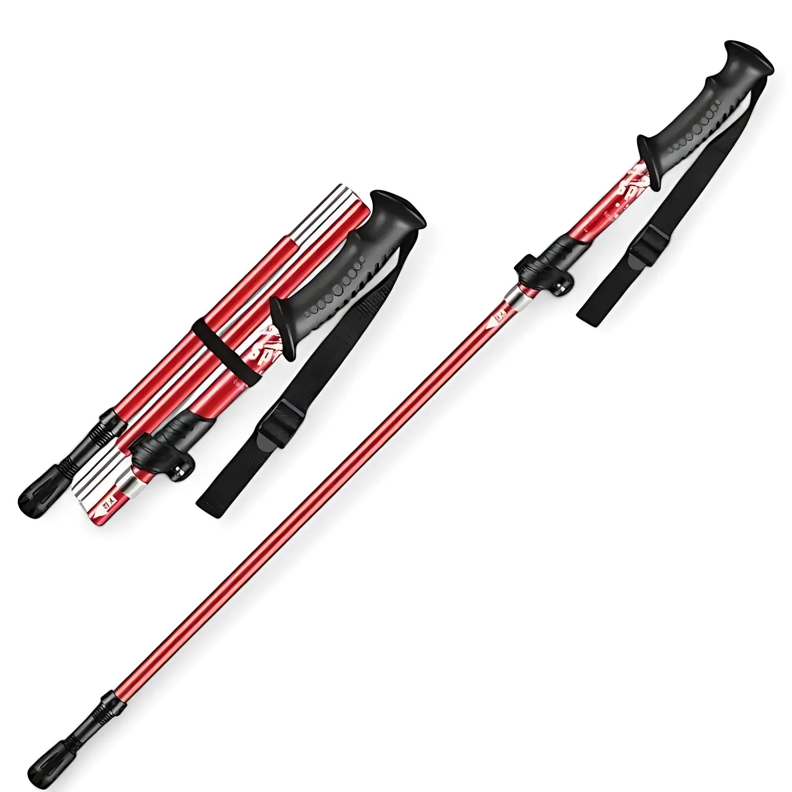 Baton De Randonnée Pliable 4 Brins