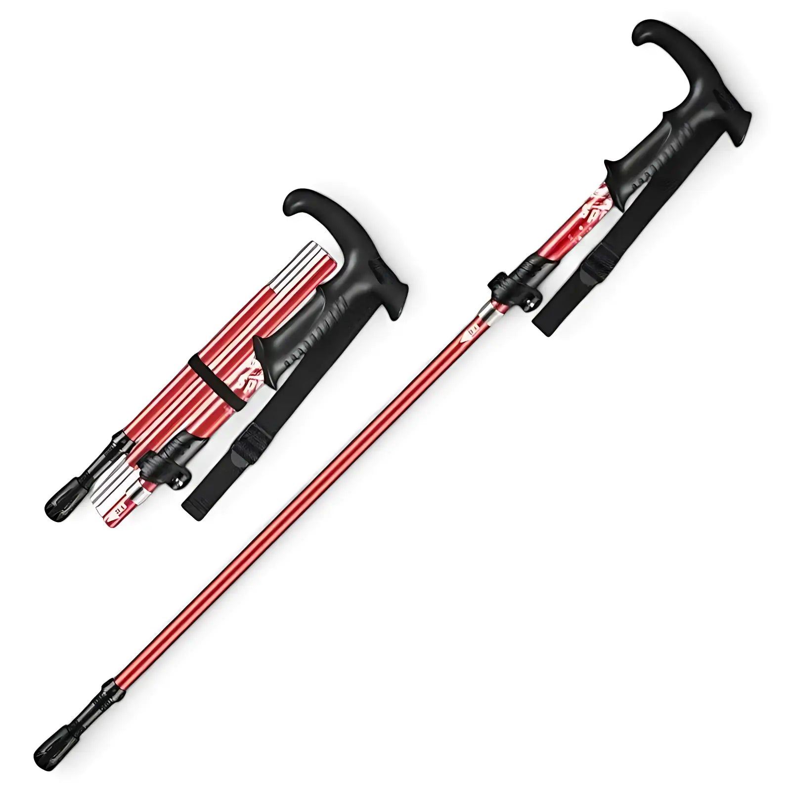 Baton De Randonnée Pliable 4 Brins