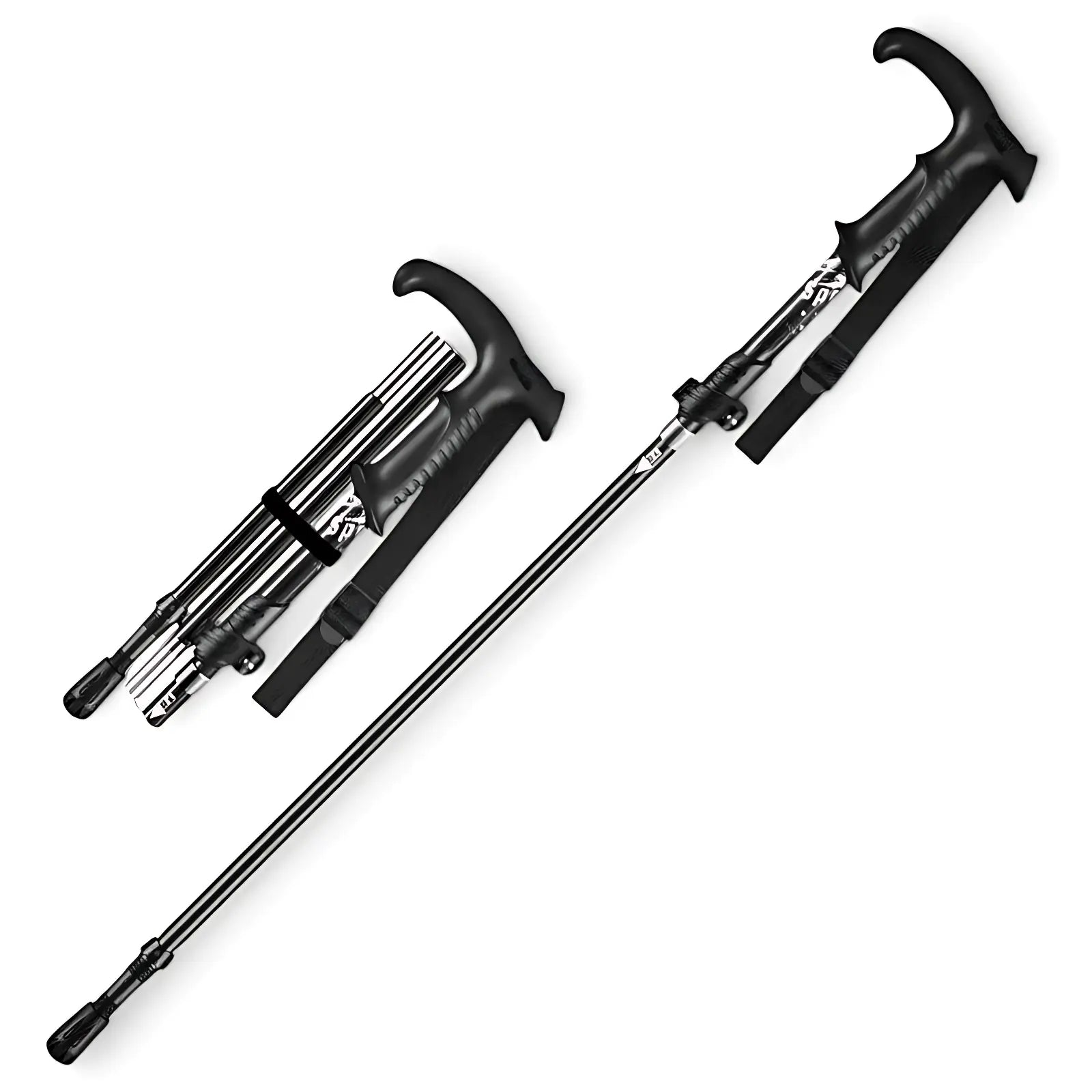 Baton De Randonnée Pliable 4 Brins