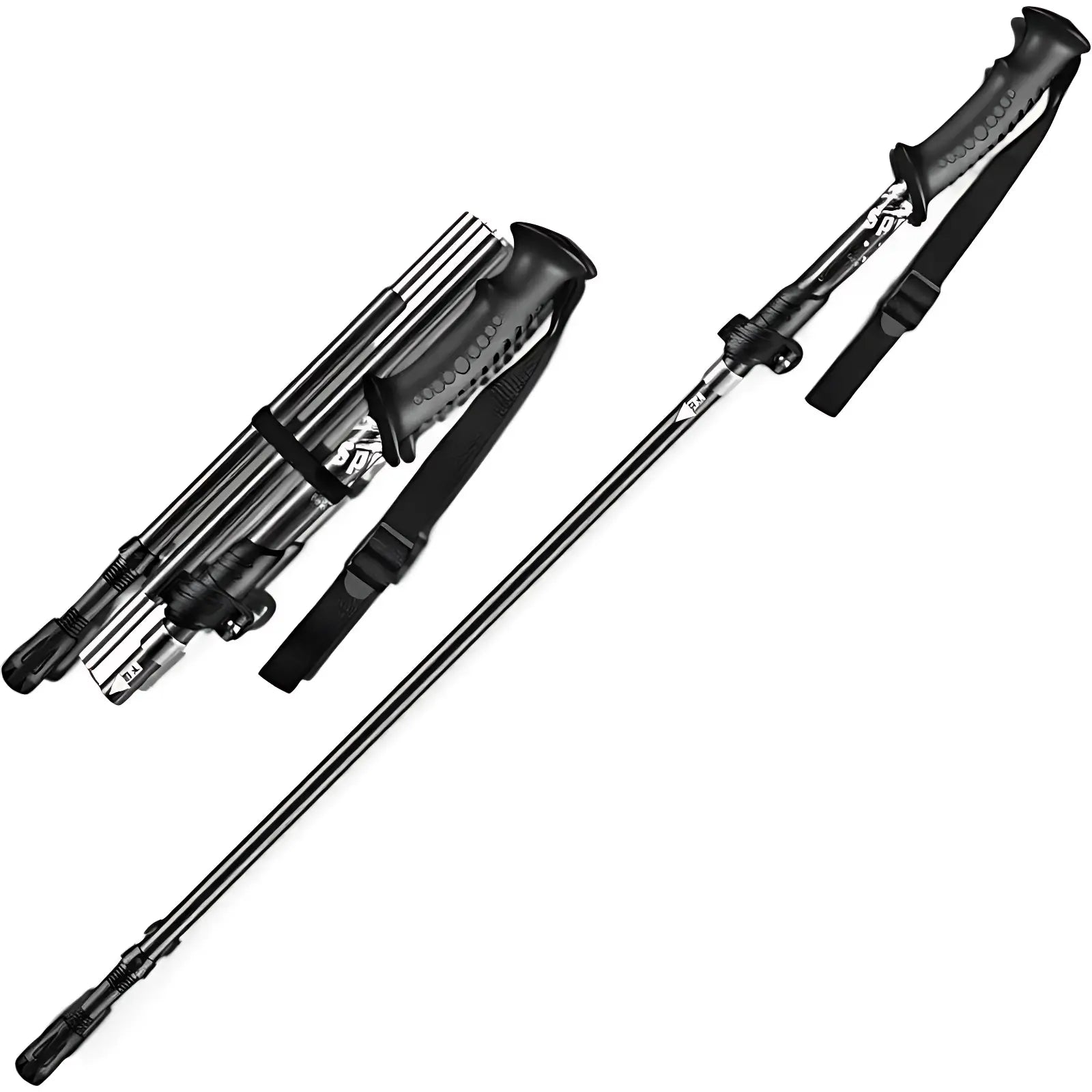 Baton De Randonnée Pliable 4 Brins