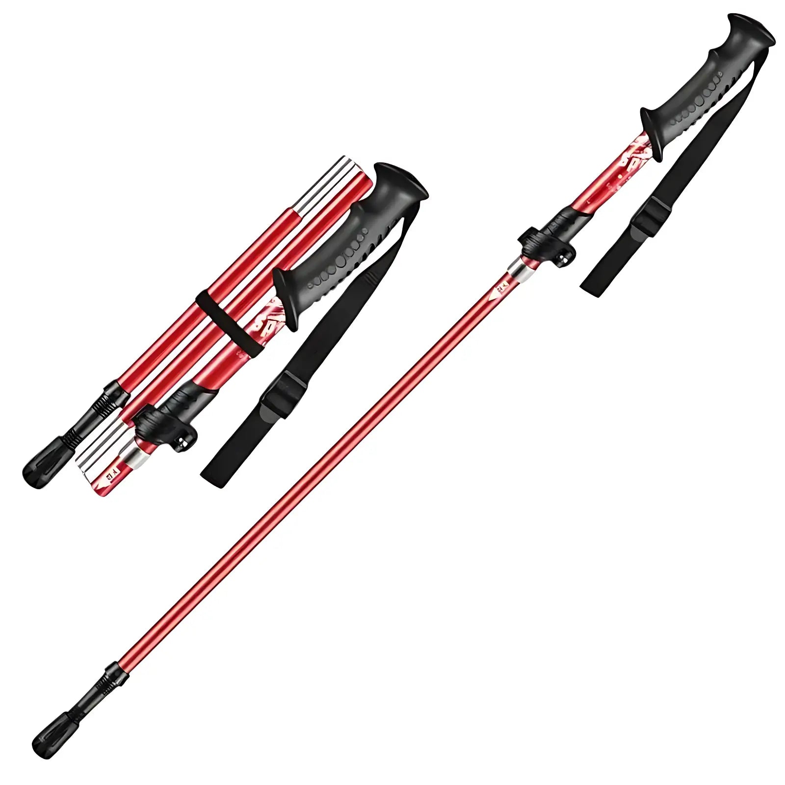 Baton De Randonnée Pliable 4 Brins