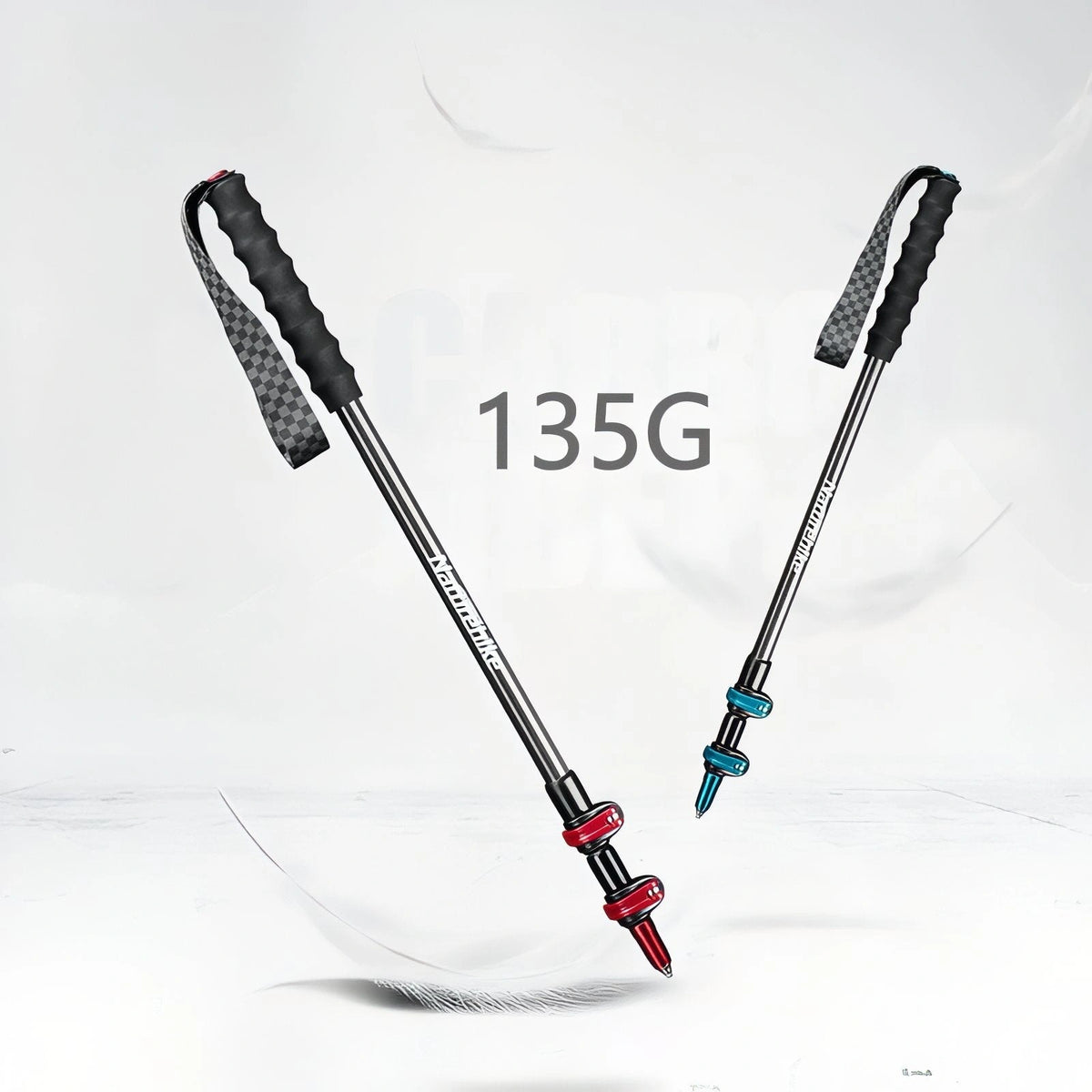 Baton Randonnée Telescopique Haut De Gamme Cork 4