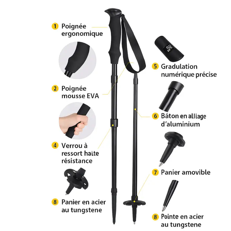 Baton Trail Telescopique