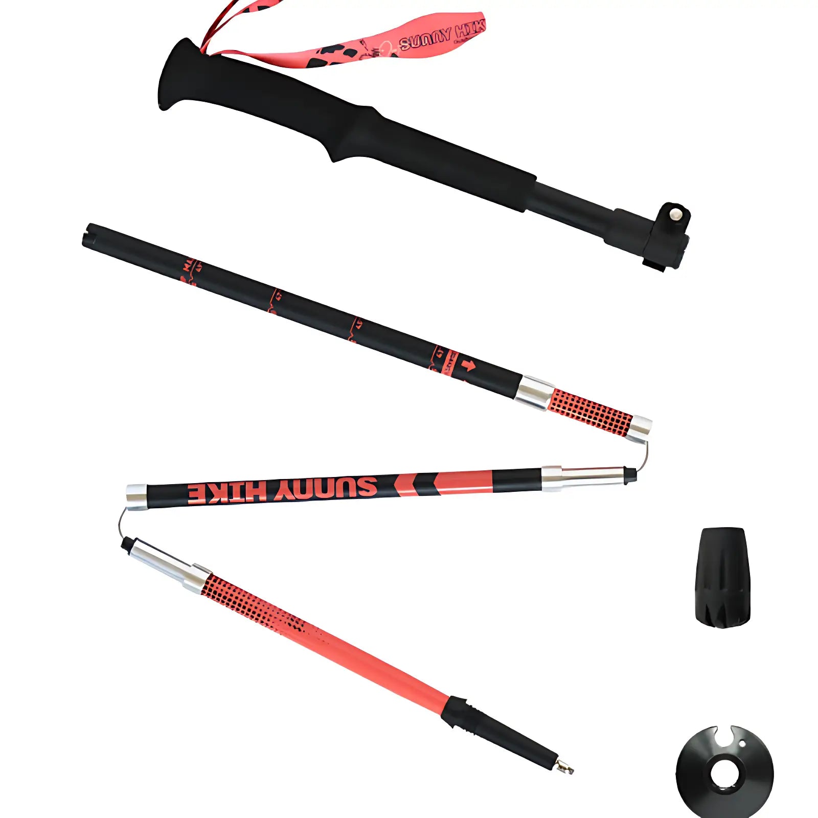Baton De Randonnée Pliable Carbone