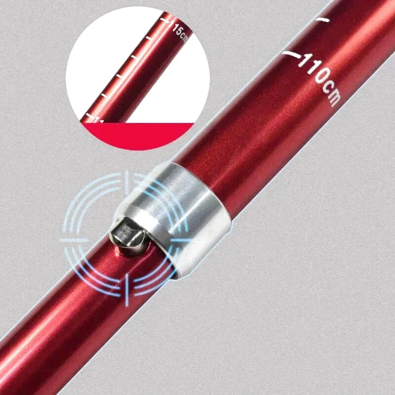 Batons Randonnée Carbone Legers Antishock 10