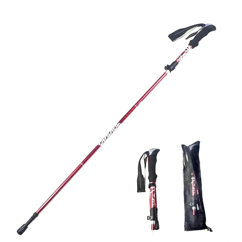Batons Randonnée Carbone Legers Antishock 14